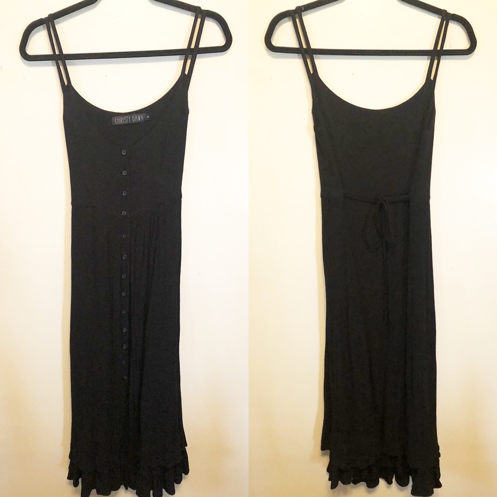 Christy Dawn Nicks Dress Black Small